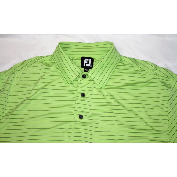 FootJoy Mens Short Sleeve Golf Polo Shirt Size XL - Picture 2 of 8